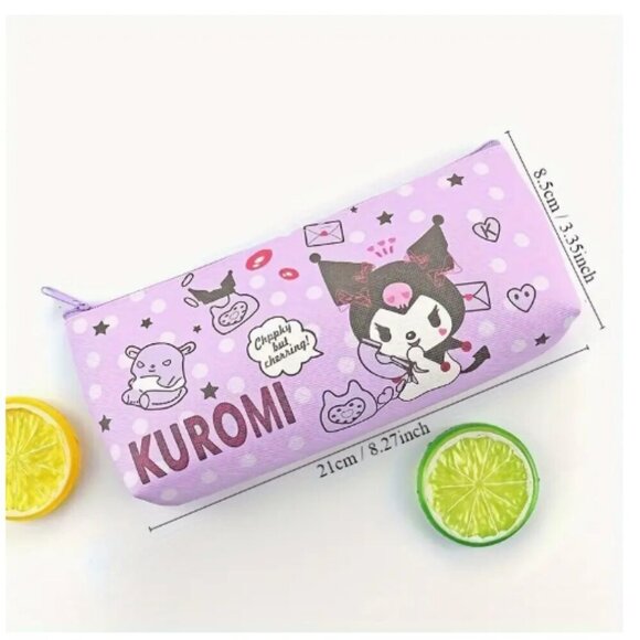 Hello Kitty and Friends Pencil Bag 8.27x3.35" You Choose - Picture 2 of 5